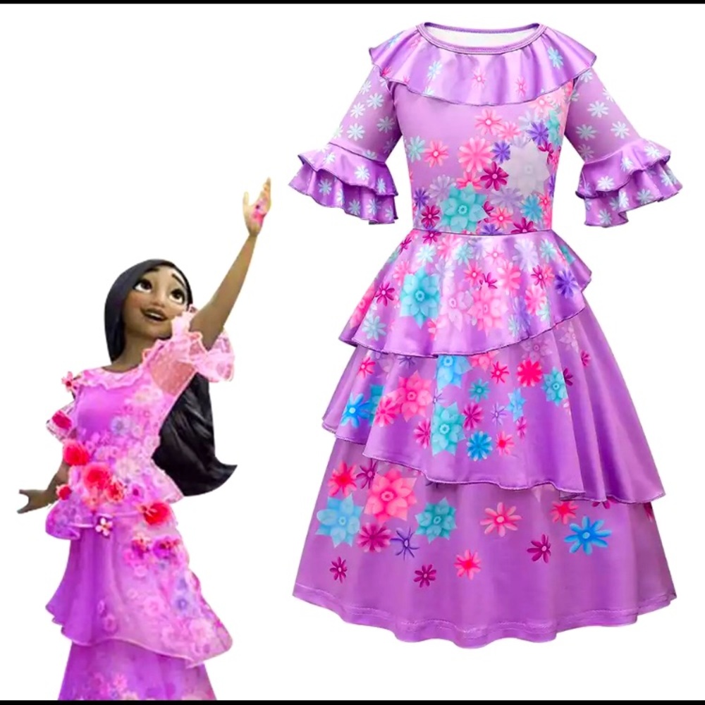 Encanto Isabela Madrigal Dress *PRE-ORDER*